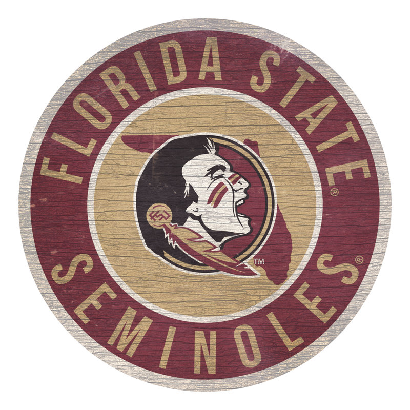 Ncaa, impression sur bois, Seminoles de Florida State University
