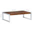 Caine Solid Wood Sled Coffee Table-304238803-304238802