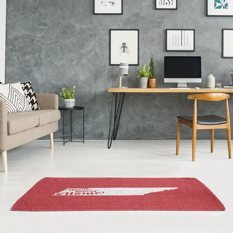 Tapis en poly-chenille memphis à la maison, Rectangle 3 pi x 5 pi