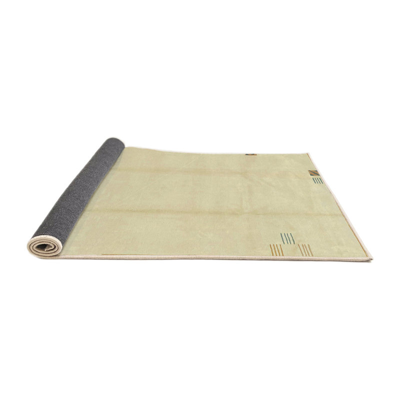 Tapis abstrait moderne 3437, Rond 7 pi