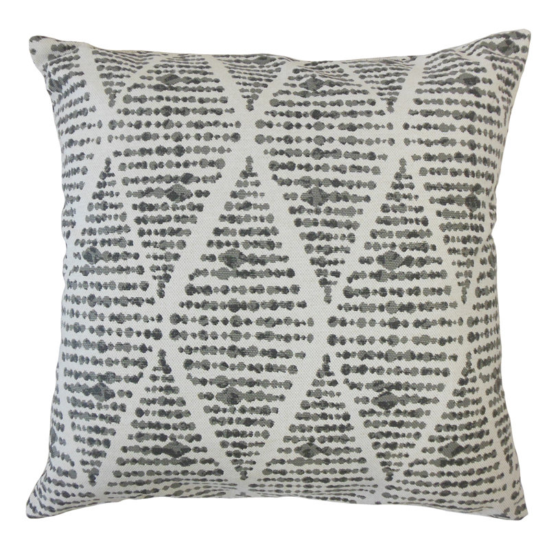 Cahdla Rectangular Pillow Cover & Insert, 18" x 18", Ink