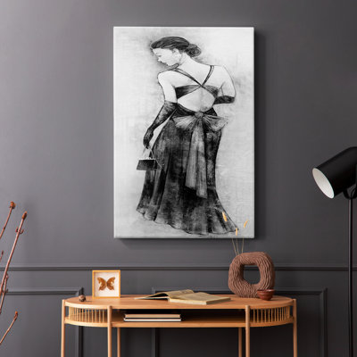 Sophisticated Evening II -Gallery Wrapped Cavas