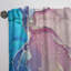 Panneau de rideau simple semi-diaphane avec passe-tringle Abstract-70404849