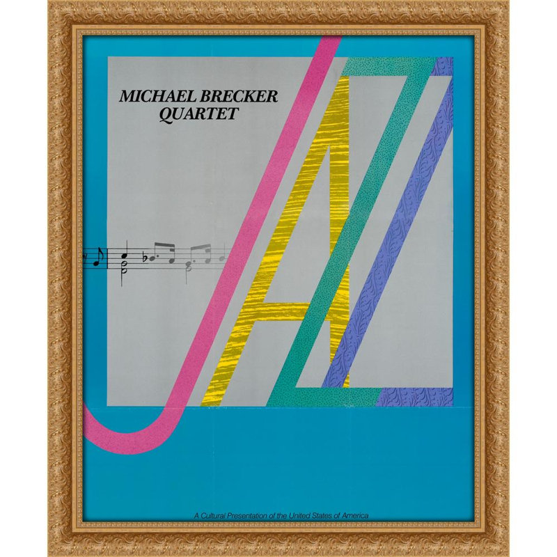 Michael Brecker Quartet, H 22 po x l 32 po