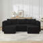 Canapé modulaire compact en velours côtelé compact avec un style minimaliste moderne-231426626-231426629