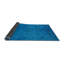 Tapis floral bleu-777969609