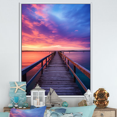 Pier Twilight Retreat II - reproduction sur toile