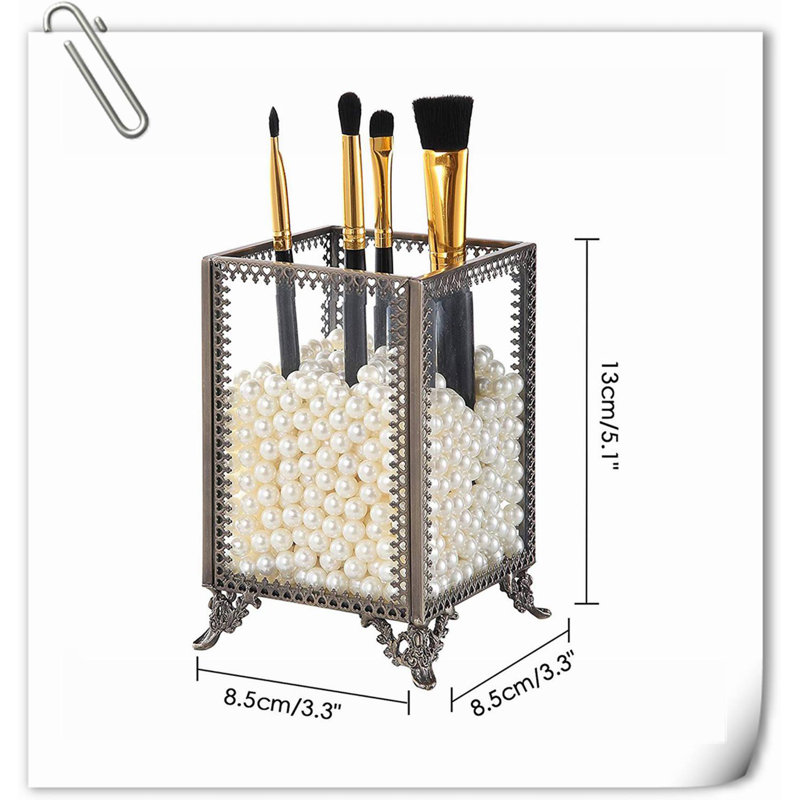 Organisateur de maquillage en plastique Cyntrell