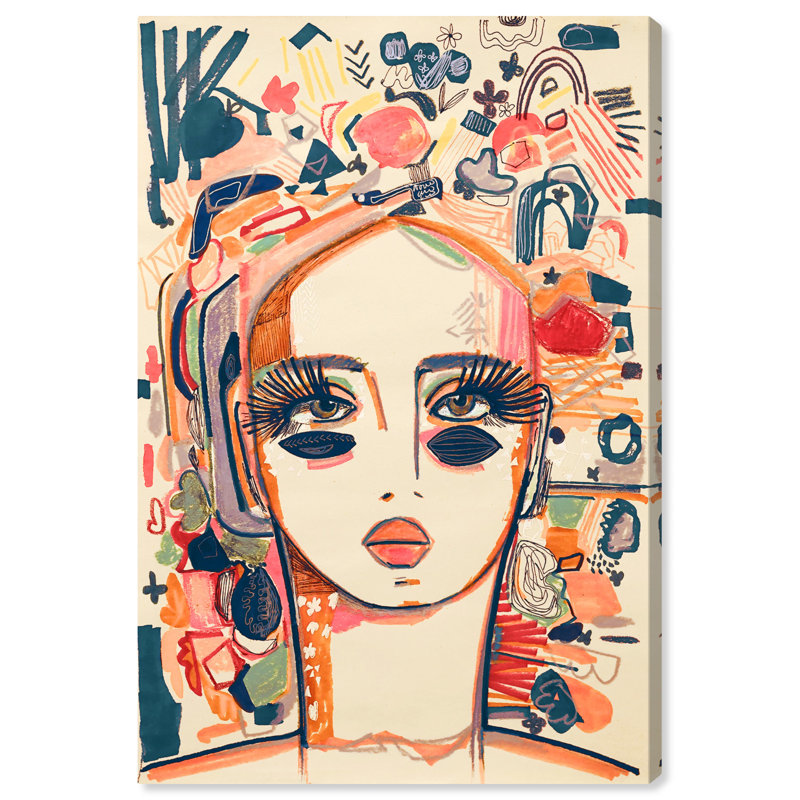 «In Love with Morning Coco», reproduction d'art sur toile tendue, H 30 po x l 45 po