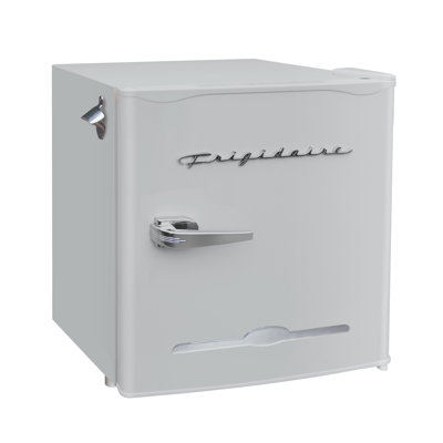 Frigidaire 1.6 Cu. Ft. Retro Compact Fridge with Chiller, Countertop Fridge with Built-In Bottle Opener