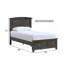 Lit simple (matelas non inclus), gris-361111091-361111092