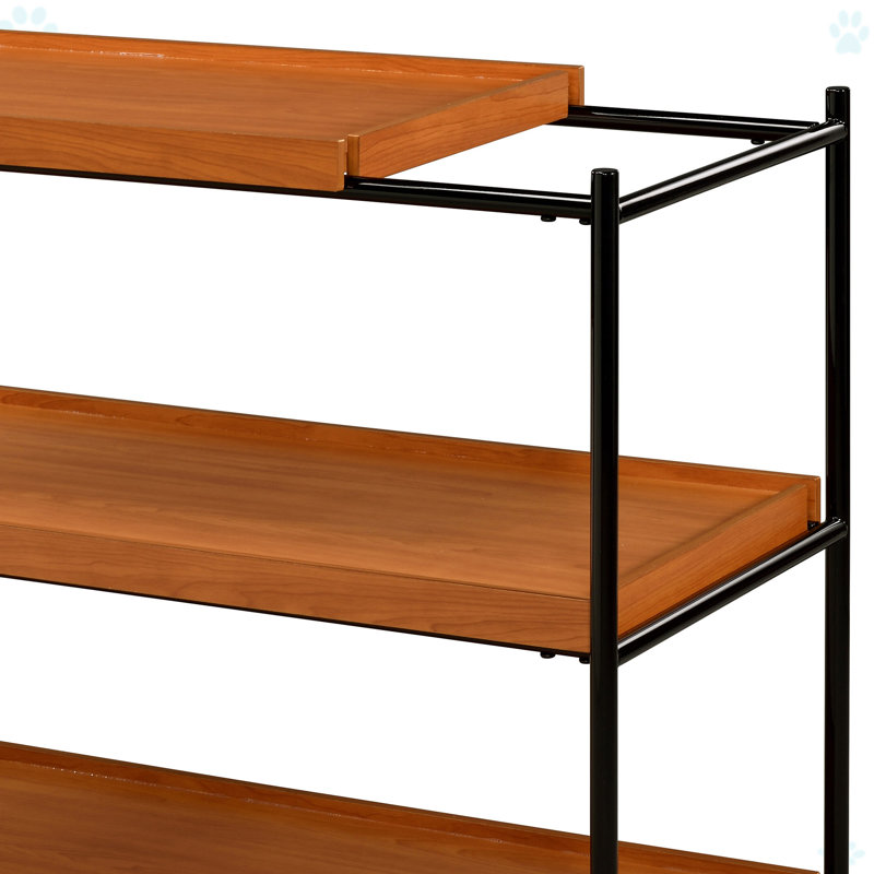 3-Shelf Console Table