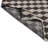 Bubble Argyle Loop Pile Weave Ivory/Charcoal Wool Area Rug By Tufty Home-81281520