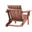 Chaise d'extérieur en bois Hemlock