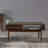 Sabornton 40" Wooden Coffee Table with Drawer, Walnut