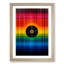 Vinyl Record Colour Field Art - Framed Print-2080284500-2080284506
