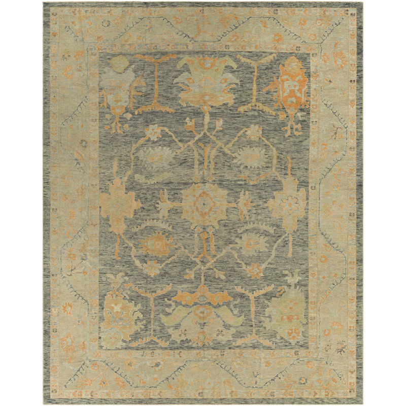 Antique One Of A Kind One-of-a-Kind 10' X 13' Hand Knotted Area Rug