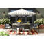 Outdoor Uv Resistant Elegant Valance Manual Tilt Umbrella-506447891-506447882
