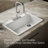 Riverby 33" Top-Mount Single-Bowl Kitchen Sink-124916692-111140621