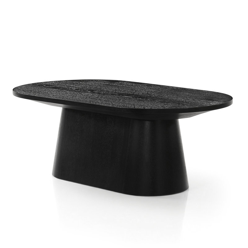 Ensemble de tables basses 2 pièces Astromeritis, Black, 2 Pieces: Coffee Table, End Table