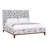 Michael Weiss Upholstered Maple Wingback Bed-129462591-129462544