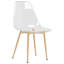 47cm H Metal Side Chair in Transparent-419442378-419442376