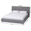 Grand lit plateforme tapissier Foreston-29253050