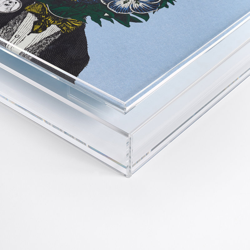 Cadre d'affichage et de lecture pour albums 12 po x 12 po, Clair, L 12 po x H 12 po