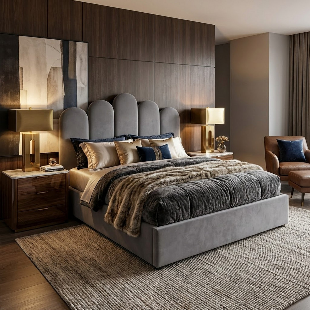 Zuhaira Stylish Velvet Upholstered Platform Bed with Hydraulic Lift-Up Storage – Full & Queen Sizes, Multiple Colors Latitude Run® 