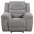Sebring Grey Upholstered Glider Recliner Chair