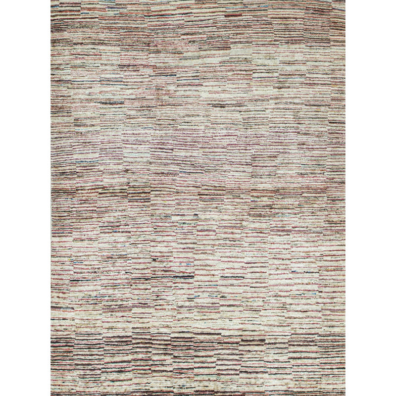 Hand-Knotted High-Quality Beige Area Rug