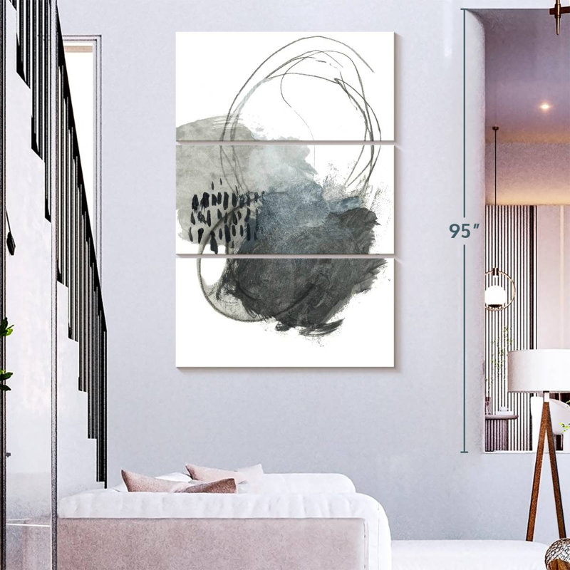 Avery In Grays II, 74" H x 48" W