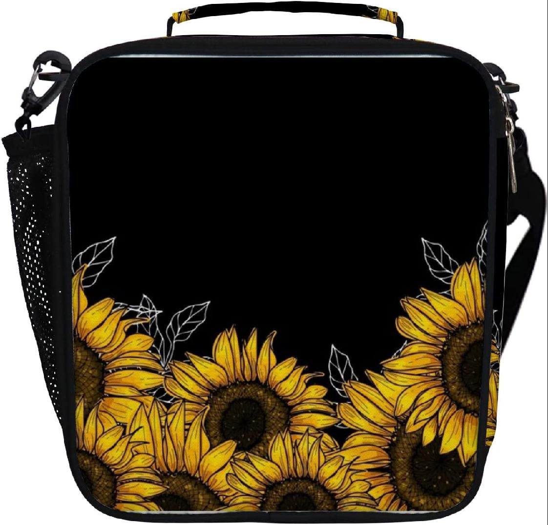 Buy Juniors Butterfly Print Lunch Bag with Detachable Strap Online