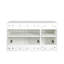 Armoire de cuisine murale blanche Charlanda l 35,43 po x H 19,69 po 