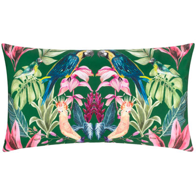 Alexzia Indoor / Outdoor Floral Rectangular Lumbar Cushion