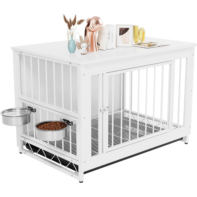 Furniture Style Crate, White