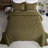 Microfiber Geometric Bedding Reversible Soft Quilt-1523415983-1523415969