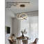 Leister Geometric Waggon Wheel LED Pendant-1672526273