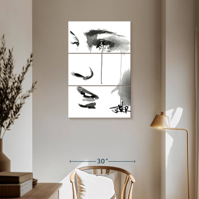 Define, 57" H x 36" W