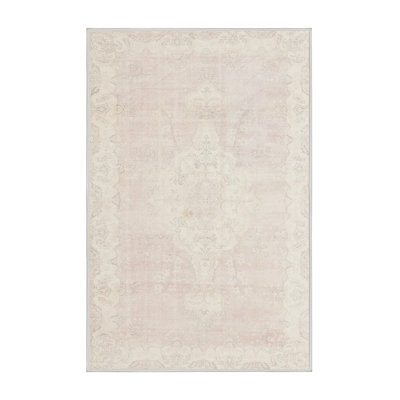 Tapis oriental rose / beige