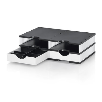 Polystyrol Desk Organiser