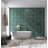 Natural Marble Polished Square Grid Mosaic Wall & Floor Tile-122950857