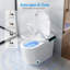 Toilette bidet allongée à double chasse (siège inclus)