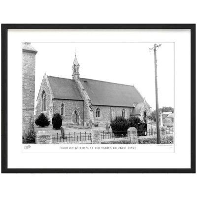 Yardley Gobion, St Leonard's Church C1965 - Single Picture Frame Print