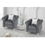 Ensemble de 2 chaises en velours Latonya-10633568