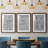 " Vibrato I " 3 - Pieces Painting Print-1596218860-1596218867