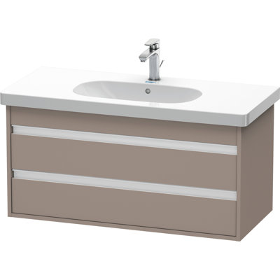 Base de meuble-lavabo simple mural 39,375 po Ketho seulement
