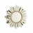 Wall-mounted Sunburst-shaped  Mirror