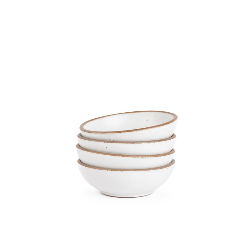 Breakfast Bowl - Set of 4, White
