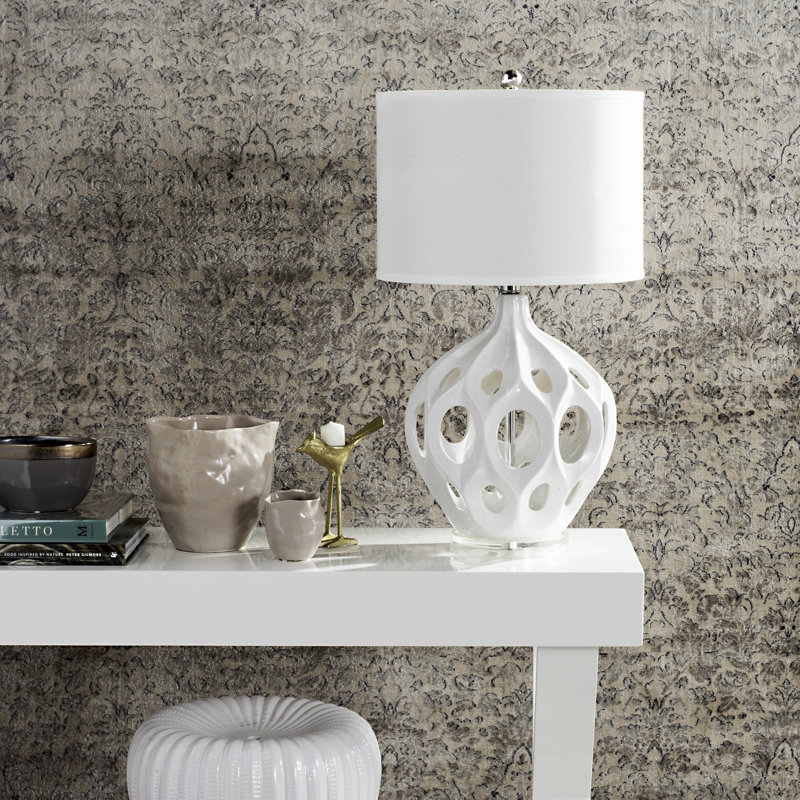 Lampe de table 29 po Faticanti, Blanc